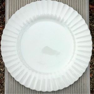Vintage Retired Discontinued J & G Meakin England CLASSIC WHITE Dinner Plate